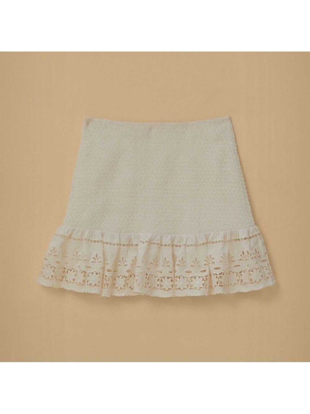 Farm Rio White Richelieu Mini Skirt - Picture 8 of 8